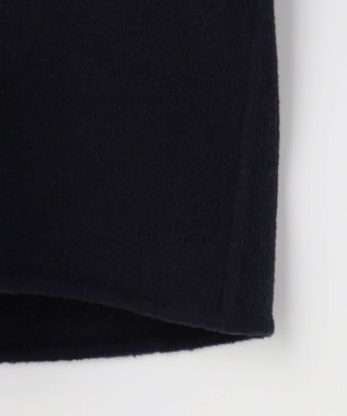 組曲 S ダブルブレストリバー コート ネイビー系