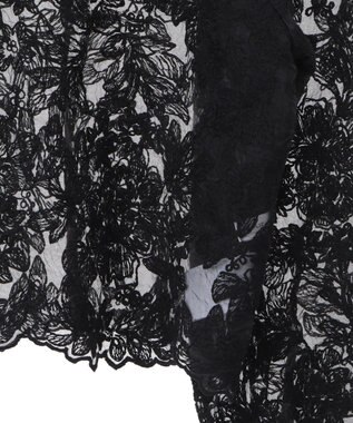 AMERICAN HOLIC 前後２WAYシアーレースブラウス Black