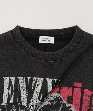 WEGO 【ユニセックス着用ITEM】ヴィンテージグラフィックドッキングプルオーバー 柄2