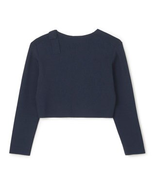 TOCCA 【洗える・接触冷感】BOW KNOT KNIT ボレロ ネイビー系