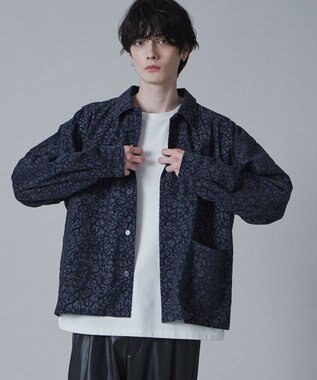 WEGO モールプリントシアーシャツ 柄2