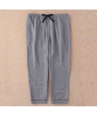 UCHINO マシュマロガーゼカラーメンズパジャマ グレー