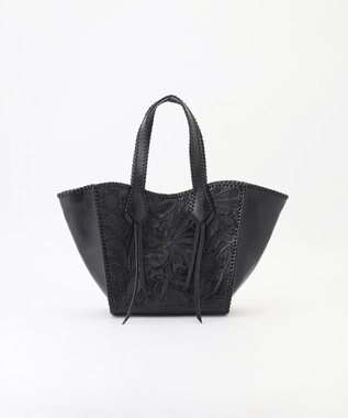 GRACE CONTINENTAL Stitch tote bag ブラック