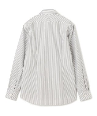 JOSEPH HOMME コンフォートクリアストライプ　レギュラーカラーシャツ ライトグレー系1