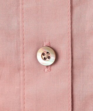 J.PRESS LADIES 【洗える】セルロースライト刺繍  シャツ ブラウス ローズピンク系