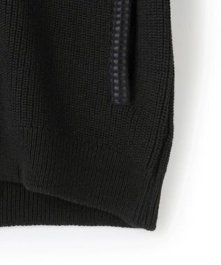 JOSEPH HOMME 【HIGH GRADE LINE】スプリットバルキーウール　ドライバーズニット ブラック系5