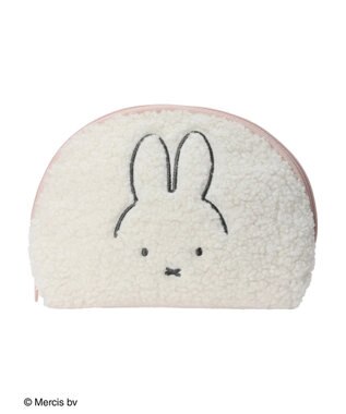 Green Parks ｍｉｆｆｙ／ボアラウンドポーチ Off White