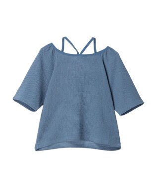 earth music&ecology ポコポコホルタープルオーバー Sax