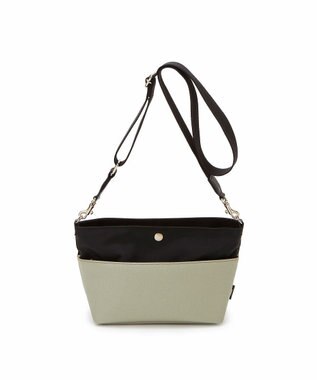 TOPKAPI 【Breath TOPKAPI】SCOTCH GRAIN スコッチグレイン バイカラー ショルダーバッグ グリーングレー