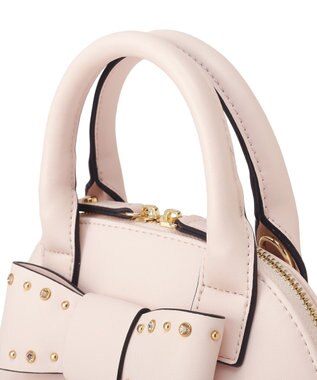 Maison de FLEUR リボンハーフムーン２Ｗａｙバッグ Light Pink
