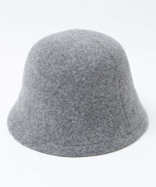WEGO フェルトクローシュハット 杢グレー