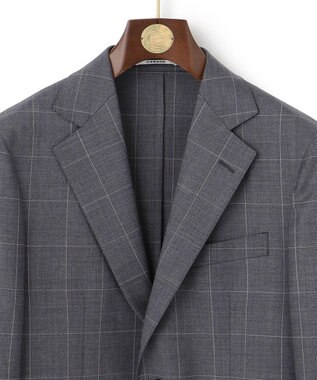 J.PRESS MEN 【J.PRESS MOVING / セットアップ対応】REDA ACTIVE ウィンドーペーン ジャケット グレー系4