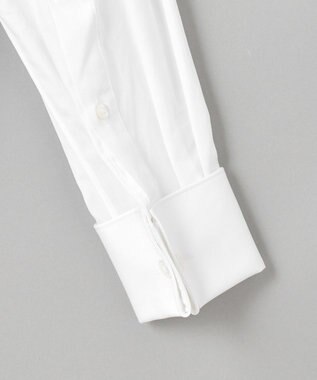 GOTAIRIKU 【WEAR BLACK】レギュラーカラー ダブルカフス ドレスシャツ ホワイト系