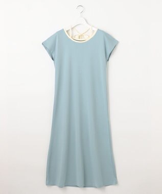 Feroux 【セットアイテム】カットレイヤード ワンピース スカイブルー系