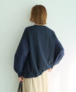 YECCA VECCA アシメバルーンプルオーバー Gray