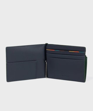 Paul Smith ブライトストライププラー SS24 マネークリップ グリーン