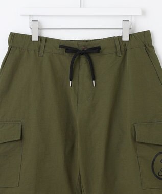 PW CIRCULUS 【MEN】【洗える】カーゴ ショートパンツ カーキ系