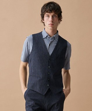 JOSEPH ABBOUD 【キングサイズ・26SSカラー追加】ライトウェーブライト ベスト