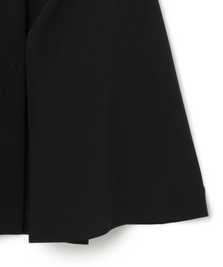 ICB 【洗える・ブラックフォーマル】 TaPeダブルクロス ケープコート ブラック系