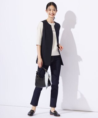 J.PRESS LADIES グラバッティーノ スカーフ ライトグレー系5