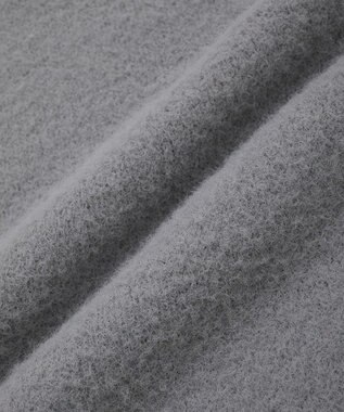 earth music&ecology パウダーシャギーシャーリングニットミニワンピース Gray