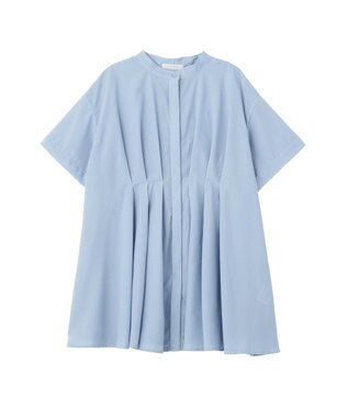 Green Parks 【WEB限定】ウエストタックシャツチュニックⅢ Light Blue
