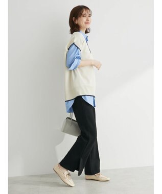 Green Parks ・ＥＬＥＮＣＡＲＥ　ＤＵＥ　センターシームパンツ Black