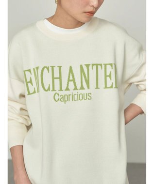 AMERICAN HOLIC ロゴニットプルオーバー Ivory