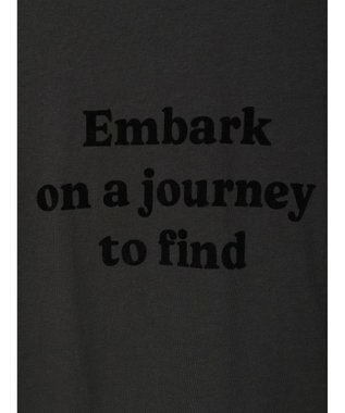 Green Parks ブロックロゴオーバーサイズＴシャツ Dark Gray