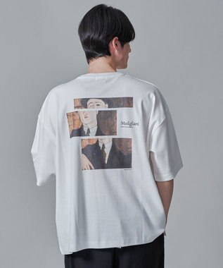 WEGO ARTCOLLECTIONプリントT（SS） ホワイト