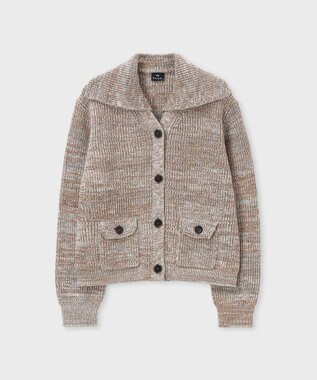 Paul Smith ビッグカラー カーディガン ベージュ