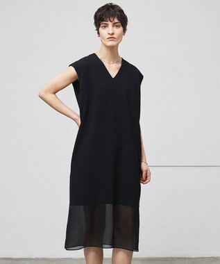 BEIGE， 【洗える】LORRAINE / Vネックドレス