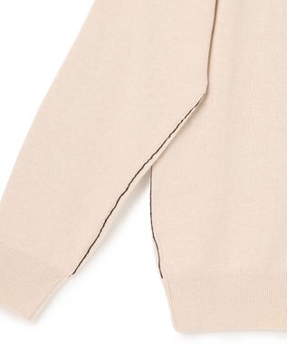 J.PRESS YORK STREET 【UNISEX】ハイゲージクルーネック ニット アイボリー系