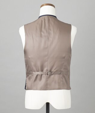 GOTAIRIKU WEB&一部店舗限定【DORMEUIL/ドーメル】IMPERIALJADE/インペリアルジェイド 通年 3ピーススーツ（ネイビー×格子） ネイビー系8