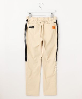 PW CIRCULUS 【撥水加工/ ストレッチ】【MEN】ベンチレーション テーパードパンツ ゴルフ アイボリー系
