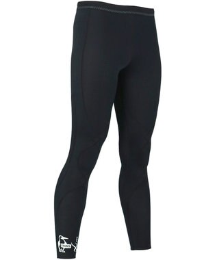 CW-X 【MEN】 CW-X 【CHUMS (チャムス)コラボ】 メンズスポーツタイツ ひざの負荷・運動時の筋肉の疲労を軽減 ロング丈 ジョギング ウォーキング メンズ LNO310 /ワコール ダークブラック