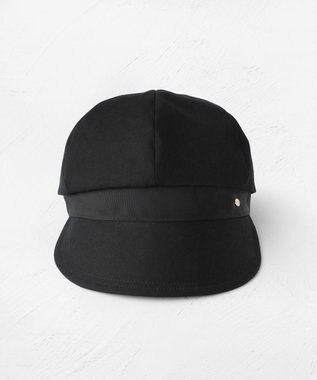 TOCCA 【百田夏菜子さん着用】【サイズ調整可】BELTED GROSGRAIN キャスケット 帽子 ブラック系