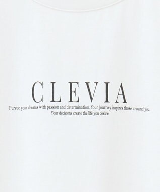 YECCA VECCA ラウンドヘム長袖ロゴTee Off White