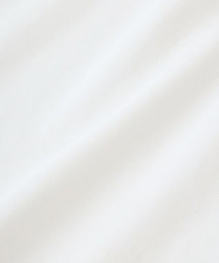 YECCA VECCA ラウンドヘム長袖ロゴTee Off White