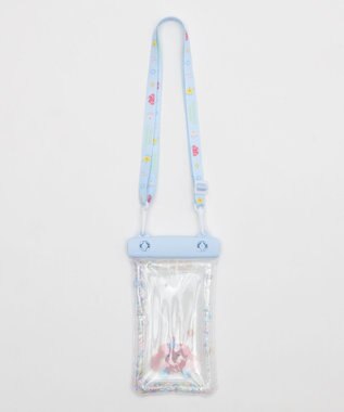 WEGO 【防水】防滴スマホポーチB サックス