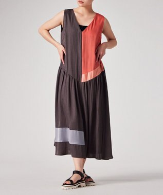 Paul Smith アセテート カラーブロック ドレス