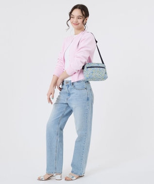 LeSportsac DANIELLA CROSSBODY/タペストリーフラワーブルー タペストリーフラワーブルー