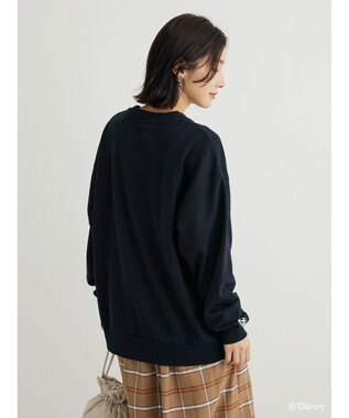 Green Parks Villains／袖口りんご裏毛プルオーバー Black