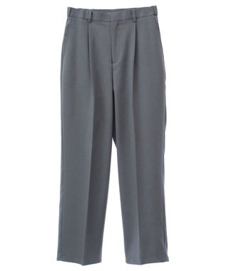 Green Parks きれいシルエットパンツ（ワイドストレート） Gray