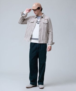 J.PRESS MEN 【NYUZELESS】3rdタイプ ジャージートラッカージャケット ベージュ系