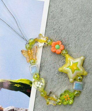 WEGO ちびビーズストラップキーホルダーA