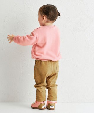 MIKI HOUSE HOT BISCUITS 【80-120cm】【NEW Color Series】コーデュロイ素材 パンツ ベージュ