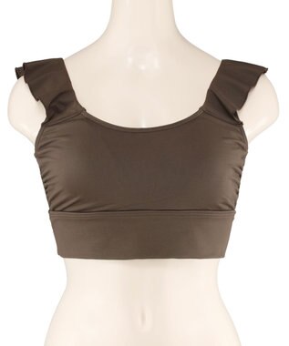 San-ai Resort（三愛水着楽園） 【インポートファブリック】　ブラトップ　上下別売り　M・L　【Reir（レイール）】 カーキ