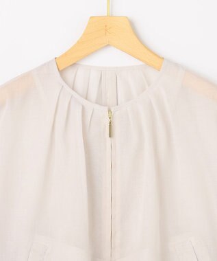 組曲 【先行予約】カラーボイル ブルゾン エクリュ系