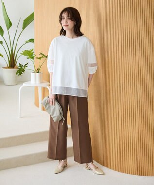 Green Parks シアードッキングプルオーバー Off White